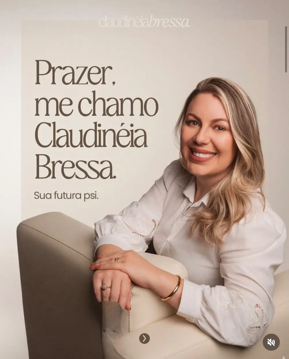 Publicação 2 do Instagram de Claudinéia Bressa